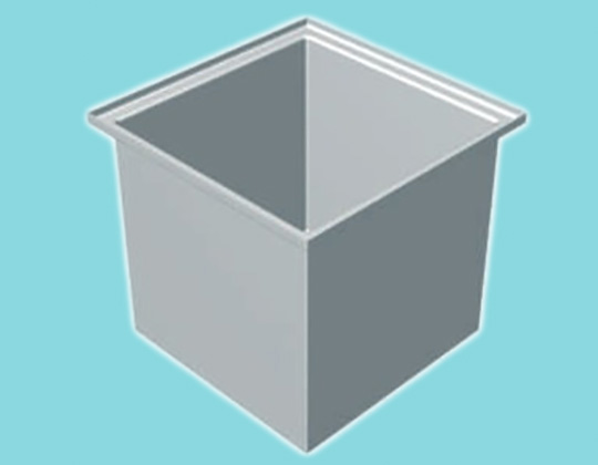 Cube Bin 60L - 480L x 480W x 390H
